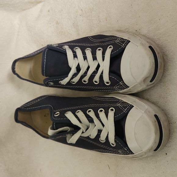 Converse | Shoes | Converse Jack Purcell Navy Blue Sneaker Canvas